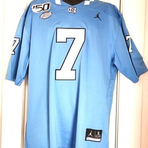 Unc tarheels Sam Howell bowl carolina blue jersey.